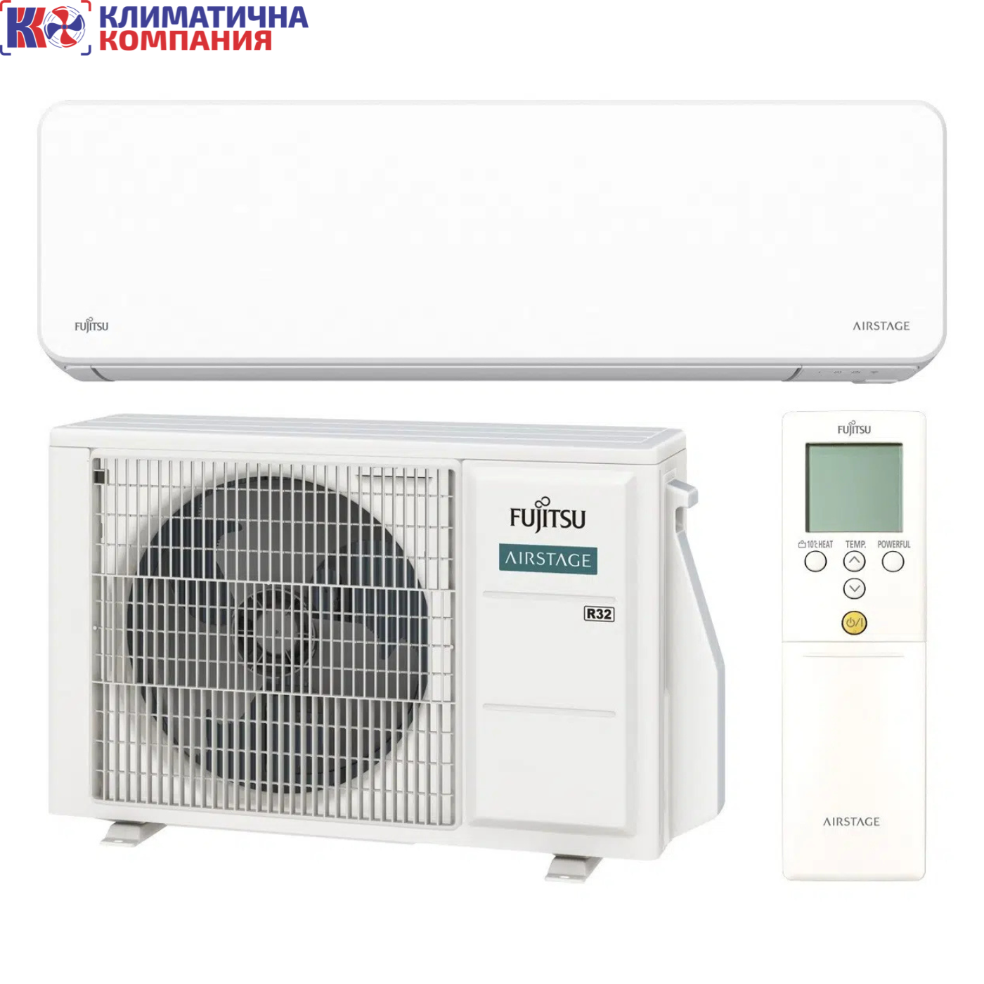 Fujitsu ASEH12KGTG R32 A+++