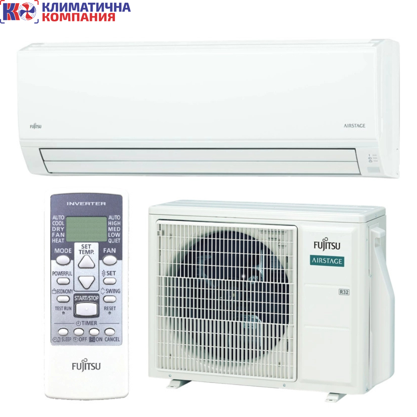 Fujitsu ASEH18KLCA R32 A++
